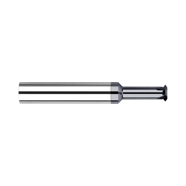 1.160 mm dia. x 4.9mm Carbide Single Form M1.6 Thread Milling Cutter for Hardened Steels, 3 Flute